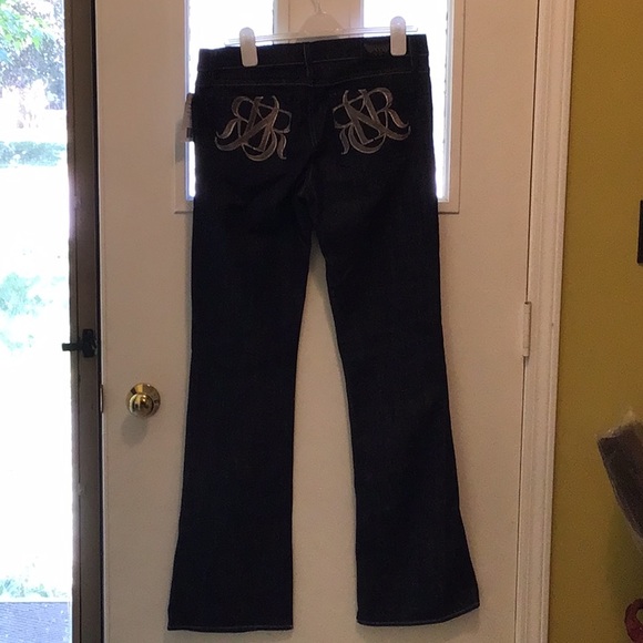 Rock & Republic Jeans with silver embroidery Bootcut NWT - Picture 6 of 8